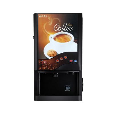 China Commercial coffee machine 3 station coffee powder vending machine for sale