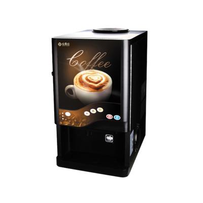 China Hot Coffee Machine Espresso Machine Beverage Dispenser Cup Coffee Vending Machine with Smart Panel for sale