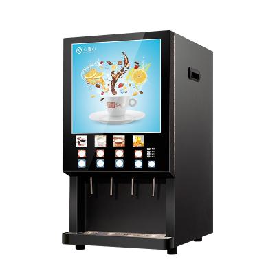 China New Product 8 Core Function Button Panel Coffee Espresso Coffee Machine Optional Milk Tea Machine Automatic Coffee Machine for sale