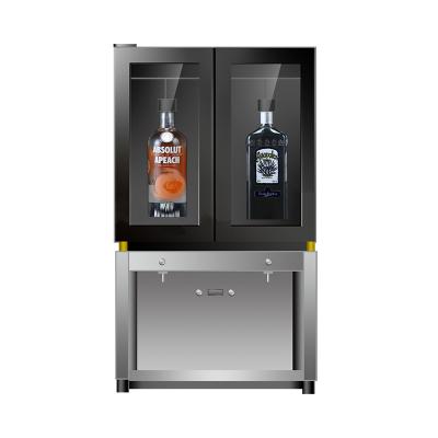 China Blue LED Light 220V Indoor Liquor Dispenser Machine Cold Liquor Dispenser For Bar for sale