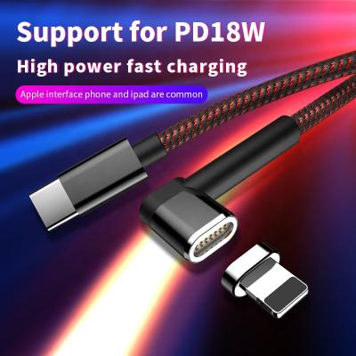 China Newest Speed ​​Palladium 100W Fast Charging Magnetic Fast Charging Data Cable Type-C to Type-C USB-C Charger Palladium Cable for sale