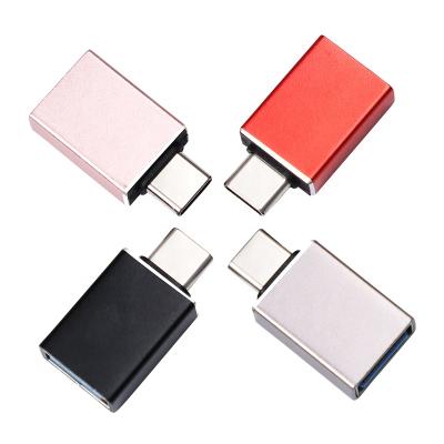 China Mobile Phone Otg USB Type C Connector USB3.0 Female To USB-c Adapter for sale