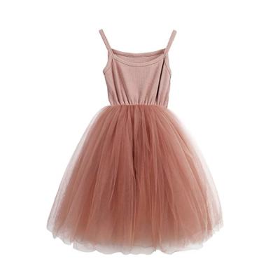 China Anti-wrinkle Dance Costume Leotard Dancer Leotard Ballet Tutu Dress Tulle Princess Summer Dress Girls Casual Outfits for sale