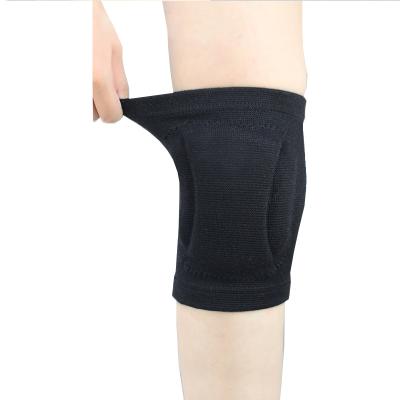 China Large elasticity factory directly sold custom logo squat posture 2021 wholesale black S/M/L gym knee sleeve adults for sale