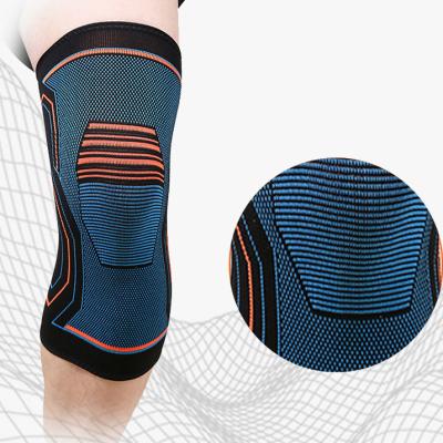 China High elasticity custom made outdoor sports knitted nylon knee brace sports men and women running fitness sports knee pads climbing sleeve for sale