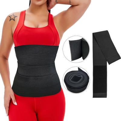 China High Quality And Inexpensive High Elasticity Latex Waist Trainer Belt Trimmer Slimming Breathable Elastic Detachable Belt for sale