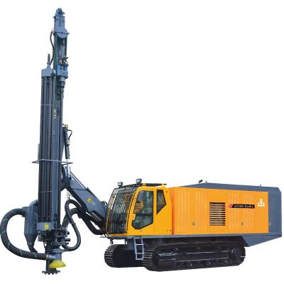 China Mine factory price KAISHAN KT20S 35m integrated duel power down the hole drill rig for Open use, drilling rig, DTH for sale