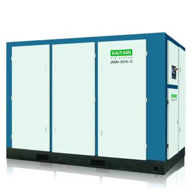 China Construction Kaishan JN Series 75Kw 90Kw 200Kw Low Pressure Rotary Energy Saving Screw Air Compressor for sale