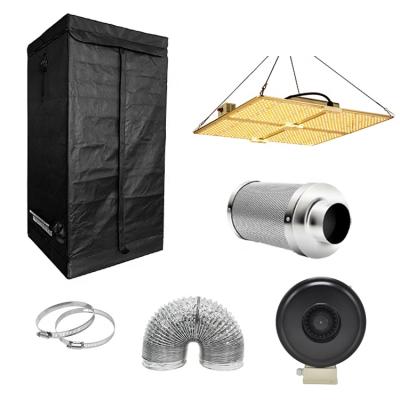 China Wholesale High Quality Mylar Easily Assembled Grow Room Indoor Waterproof LED Grow Tent Complete Kit Full for sale