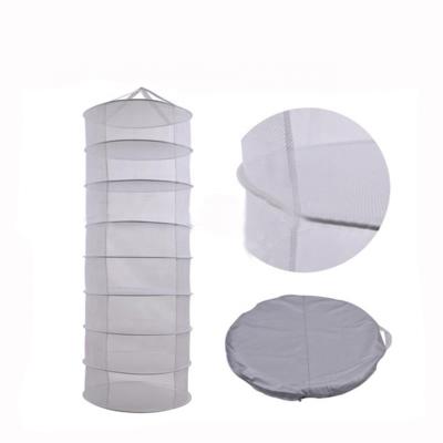 China Hot Selling Easily Assembled 4,6,8 Layers Folding Row Hydroponics Dry Nets, Drying Carry Bag for sale