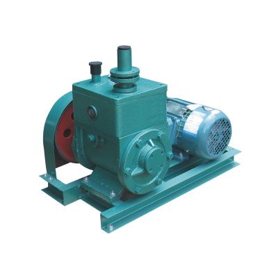 China Oil Type Synthetic Oil Rotary Vane Vacuum Pump Aluminum Alloy Material for sale