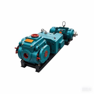 China 2.2KW Silver Aluminum Alloy Roots Type Vacuum Pump low Noise for sale