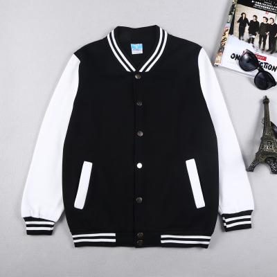 China Winter Fashion Item Patchwork Uniform Outdoor Sports QUICK DRY Jacket With Pocket Winter Baseball Jacket for sale