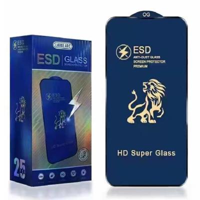 China New Wholesale Price ESD Cell Phone Pattern Glass Mobile Phone Screen Protector Anti Static For Samsung Galaxy s22 ultra A13 for sale