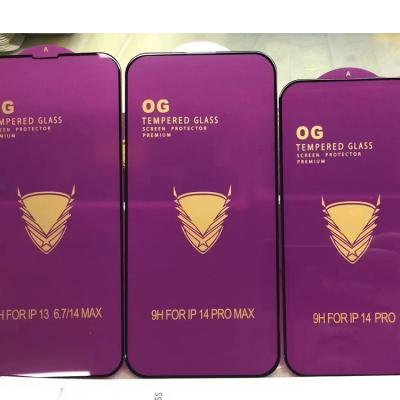 China Shockproof Big Curve Premium Tempered Glass Protector For iPhone XR XS X Max 11 12 Pro Max For iphone 13 Screen Protector for sale