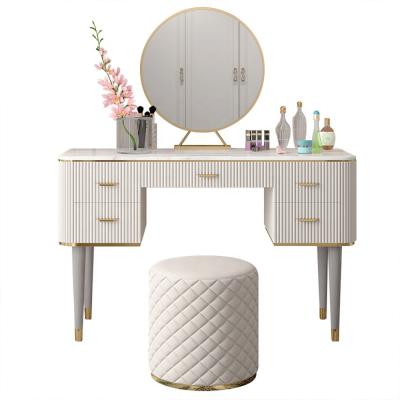 China Factory wholesale adjustable bedroom modern hot sale makeup dresser (other) dressing table for sale