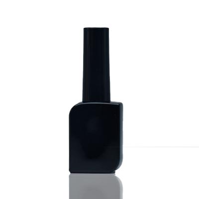 China Cosmetic Factory OEM Customized Logo Colored Empty Glass Gel Nail Polish Bottle for sale