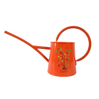 China Watering Tools 1.5L Red or Custom 35cm*14cm*20cm Long Garden Succulent Stainless Can Watering for Garden Plant for sale