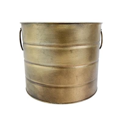 China Wholesale Custom 5L Stainless Metal Beer Ice Bucket Viable For Bar And Restaurant for sale