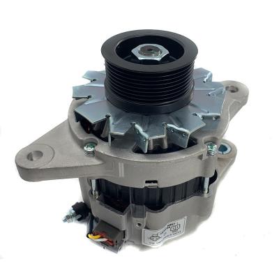 China Glamorous Hot Selling Excavator Spare Parts Factory Supply Small Price 90A 24V Alternator Prices for sale