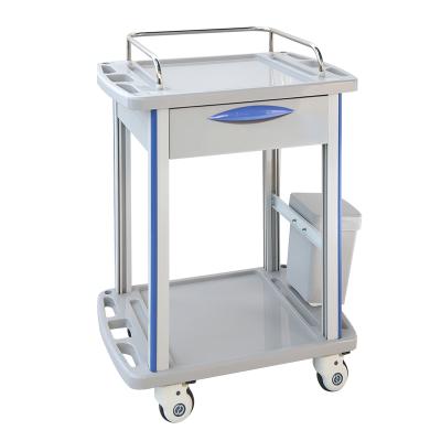 China China Modern High Quality Hospital Furniture Drawers ABS Medical Trolley for sale