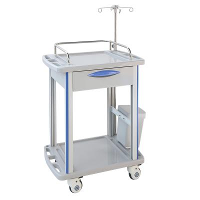 China Hospital Modern ABS Plastic Dental Trolley For Dental Clinic for sale