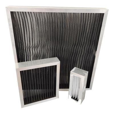 China Polypropylene Aluminum Washable Honeycomb Filter Panel Air Conditioner Plastic Frame Mesh for sale