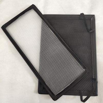 China Honeycomb/single hot selling plastic air filter/twil dust protection wire mesh for air conditioning for sale