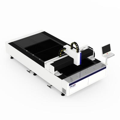 China Powerful Laser CUT 500w /1kw /2kw Fiber Laser Cutting Machine for Aluminum/Stainless/Carbon Steel Stel Cutting Metal Materials for sale