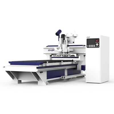 China Building Material Shops 9KW Woodworking ATC CNC Router 1325 With Linear ATC For Sale for sale