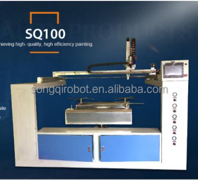 China Toy Spray Painting Machine and Sqrobot robot for sale