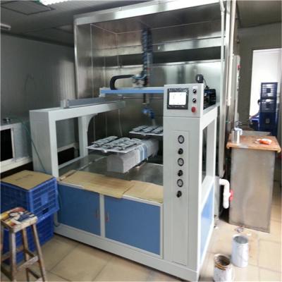 China Spray Full Automatic Mouse 5 Axis Spray Paint Machine , Robotic Coating by Simple Touch Test Programming for sale