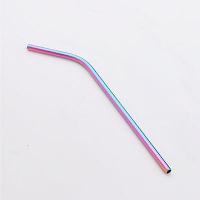 China Eco Friendly Sustainable Hot Sale Colorful Reusable Stainless Steel Straw for sale