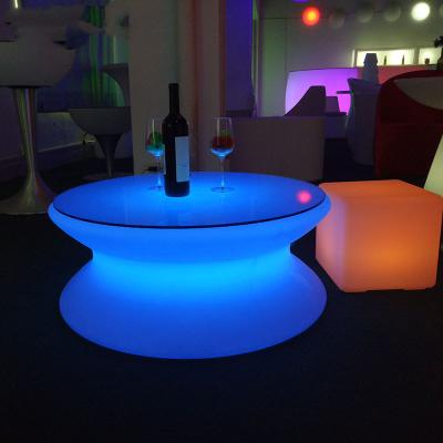 China Modern glowing round bar table for sale