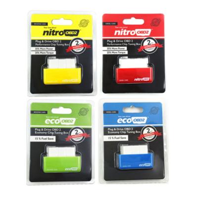 China Cost-effective OBD2 interface plug and OBD2/ECO nitro OBD2 Chip Tuning Box control for diesel or gasoline cars for sale