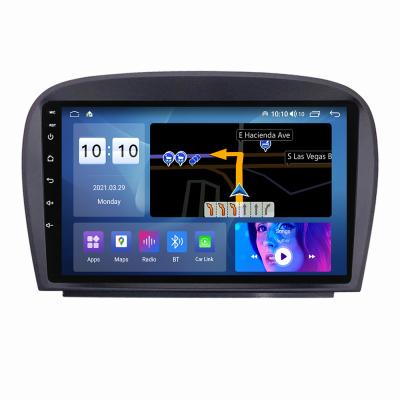 China GPS Android 11 8 Core 6+128G SWC Fan Car Radio For Benz SL R230 DSP LE RDS FM/AM Car Video Multimedia Player for sale