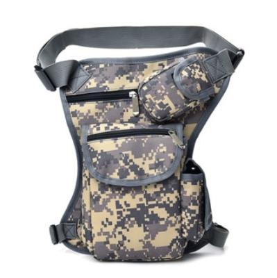 China Water Proof Designers Utility Belt Engineer Tool Molle Tactical Canvas Molle Drop Leg Army Camouflage Rising Military Waist Bag for sale