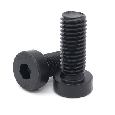 China Flat DIN 7984 Hex socket thin head screw Allen bolts with low head cap screws stainless steel for sale