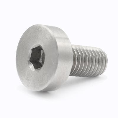 China Flat Customized hex socket large flat head machine screws stainless steel CNC A2-70 A4-80 for sale