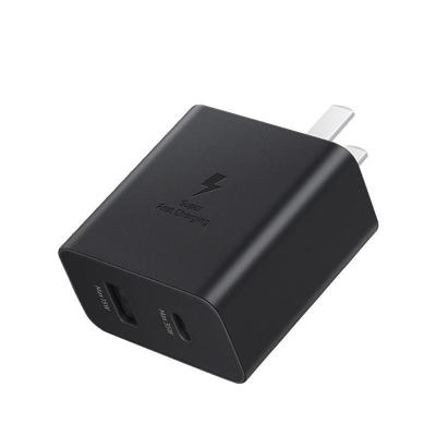 China Mobile Phone FOR Samsung Dual Port Wall Charger Adapter USB-C max 35W USB-A max 15W EP-TA220N for sale