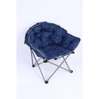 China Modern Moon Folding Padded Padded Saucer Around Outdoor Camping Chair Fishing Rise Camping Chair for sale