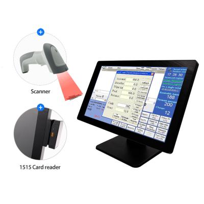 China Restaurant TouchDisplays 18.5 Inch Self-Test POS System Cash Dispensers for sale