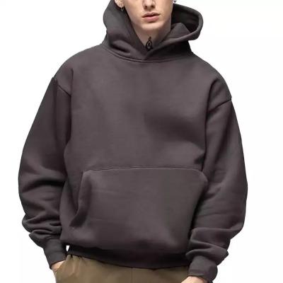 China Other High Quality Men's Oversized Plain Cotton Hoodie Custom Private Logo Cut and Sew Pullover Hoodie and Sweatshirt for sale