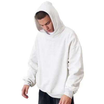 China Other Wholesale Cotton Fleece Oversized Hoodie French Terry Pullover Heavyweight Hoodie Drop Shoulder Custom Men's Hoodies Sweatshirts for sale