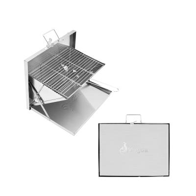 China Hot Selling Easily Assembled Portable Outdoor Stainless Steel Charcoal Grill For Sale for sale