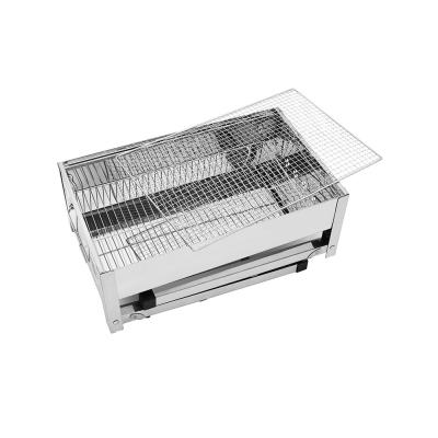 China Wholesale Outdoor Charcoal Grill Easily Assembled Foldable Portable Barbecue Grill for sale