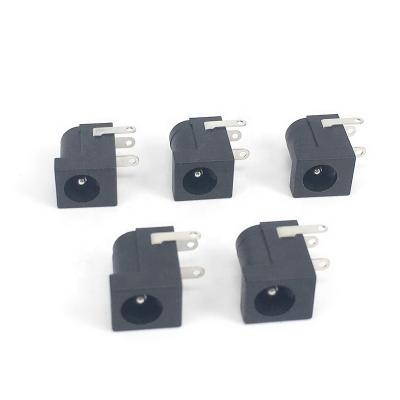 China Industrial DC-005 header accepts 2.1 x 5.5 millimeter solder DC power jacks for sale