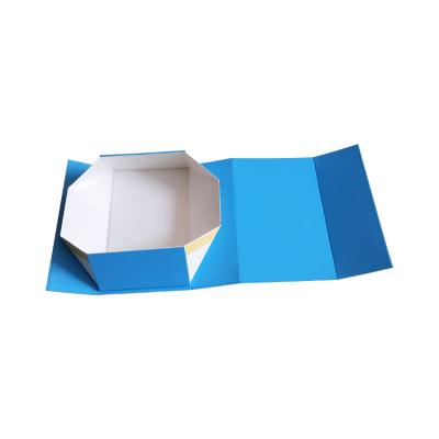 China Recyclable Custom Luxury Folding Gift Box With Texture for sale