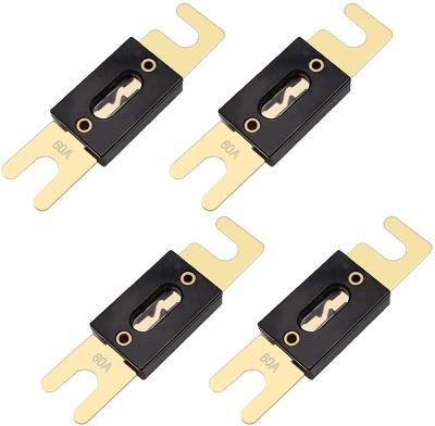 China Safe Voltage 60 Amp ANL Gold Plated Fuse for sale