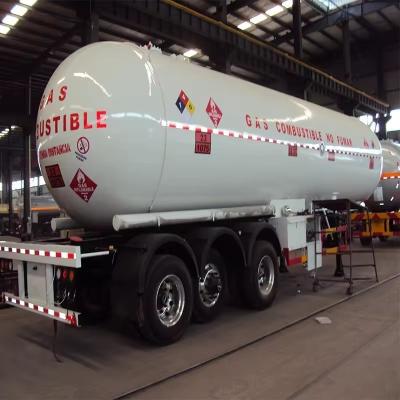 China 2240mm Fußboden-Tanker für alle Arten von Flüssigem Cement LNG-LPG-LKW-Semi-Anhänger zu verkaufen